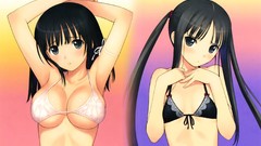 Fault bra tony taka cleavage underwear bikini Sugiyama Mio 