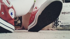 Feet Converse legs stockings white stockings body parts