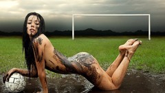 Feet woman ass mud brunettes models nude Mariana Contreras