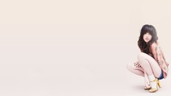 Feet woman sitting legs brunettes carly rae jepsen Simple 