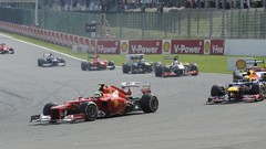 Felipe Massa racing cars formula one red cars Ferrari F2012