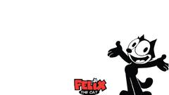Felix cat running Nineties