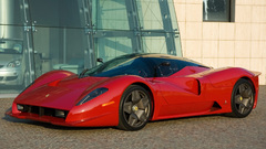 Ferrari Car Ferrari P4/5 red cars vehicle super car