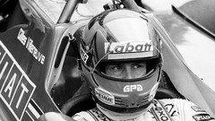 Ferrari greyscale Gilles Villeneuve Villeneuve