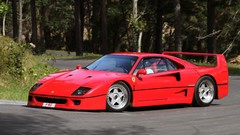 Ferrari historic Supercars Italian ferrari f40 red cars 