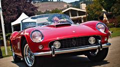 Ferrari Italian Supercars red