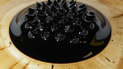 Ferrofluid in magnetic field