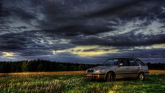 Fields HDR Photography roads
