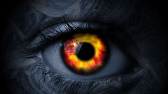 Fiery eyes by dusktg