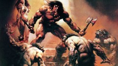 Fight fantasy art barbarian
