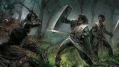Fight Knights Warriors Medieval Templars