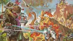 Fighting Dinosaurs Lasers