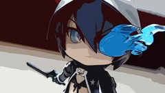 Figurines black rock shooter Photo manipulation nendoroid