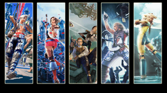 Final fantasy collage frames