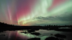 Finland Lapland aurora borealis