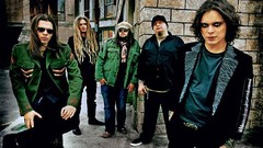 Finnish long hair Finland helsinki music bands H.I.M Ville Valo 