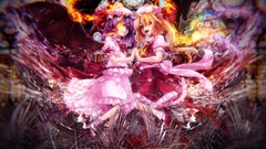 Fire abstract dress hats socks Vampires red eyes red dress bows 