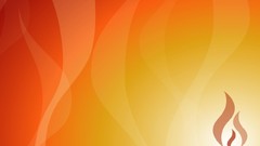 Fire abstract minimalistic four elements