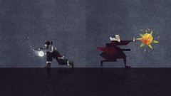 Fire Anime minimalistic korra Avatar: The Legend of Korra Dan 