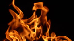 Fire black background