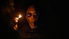 Fire dark morgan freeman matchsticks Oblivion (2013) 