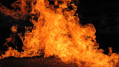 Fire flame nature feu