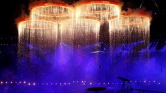 Fire game rings olympics 2012