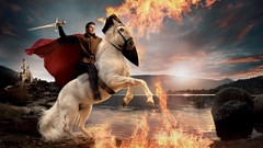 Fire Horses David Beckham Castles annie leibovitz concept art 