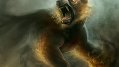 Fire paintings Revenge Tigers Rampage drawings illustrations 