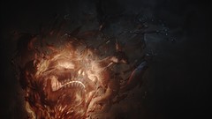 Fire skulls artwork Singularity