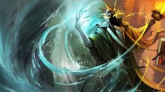 Fire Statue of Liberty League of Legends firebending Karthus 