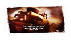 Fire track cars video games Fireburst