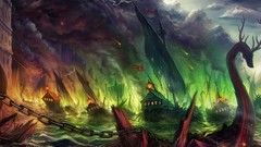 Fire War ships storm game of thrones wildfire A Song of Ice and 