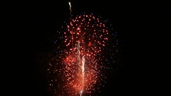 Fireworks black background