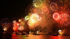 Fireworks Turkey Istanbul bosphorus