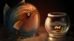 Fish big little zilla