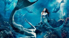 Fish underwater mermaids disney annie leibovitz concept art 