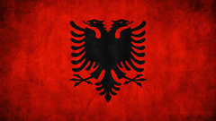 Flags Albania