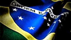 Flags Brazil south america