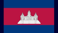 Flags cambodia nations