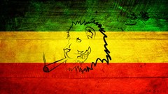 Flags colors funny Lions drugs smoking joint rasta Ethiopia