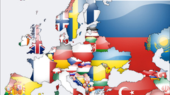 Flags Europe Maps