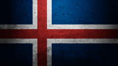Flags iceland countries Scandinavia