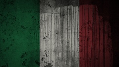 Flags Italian Italy grunge