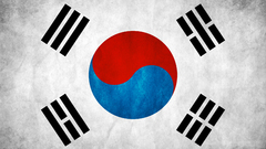 Flags Korea south korea