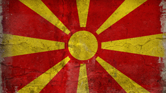 Flags macedonia