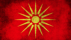 Flags macedonia City