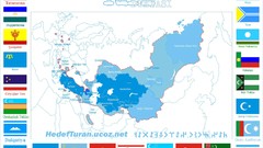Flags Maps Turkey turk turkmenistan Turks countries central 