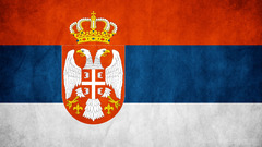 Flags serbia
