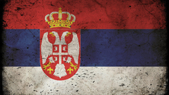 Flags serbia